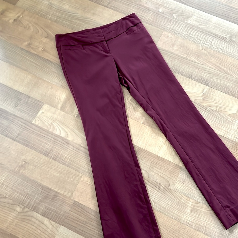 Limited maroon pants slight flare